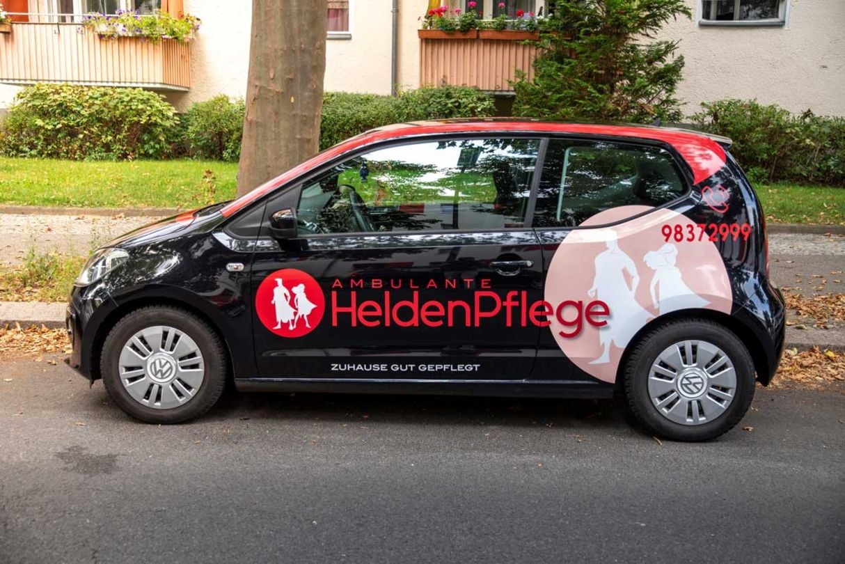 Firmenwagen von HeldenPflege